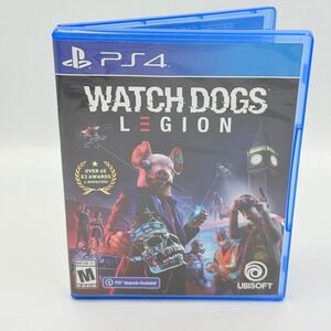 Watch Dogs Legion Sony PlayStation 4 PS4 Ubisoft Action Adventure Video Game